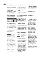 Preview for 46 page of Nilfisk-Advance STEAMTEC 312 Operating Instructions Manual