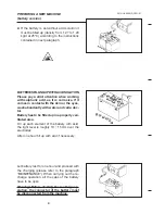 Предварительный просмотр 8 страницы Nilfisk-Advance SW 5070 B Operating Instructions Manual