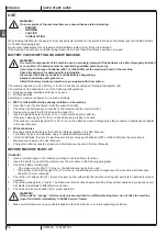 Preview for 36 page of Nilfisk-Advance SW4000 Quick Start Manual