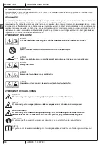 Preview for 42 page of Nilfisk-Advance SW4000 Quick Start Manual