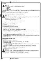 Preview for 72 page of Nilfisk-Advance SW4000 Quick Start Manual