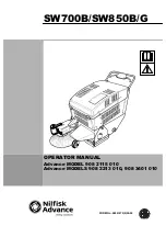 Preview for 2 page of Nilfisk-Advance SW700B Operator'S Manual