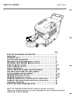 Preview for 3 page of Nilfisk-Advance SW700B Operator'S Manual