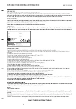 Preview for 4 page of Nilfisk-Advance SW700B Operator'S Manual