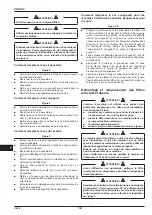 Предварительный просмотр 46 страницы Nilfisk-Advance VHS120 Instructions For Use Manual