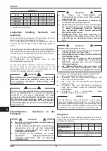 Предварительный просмотр 56 страницы Nilfisk-Advance VHS120 Instructions For Use Manual