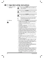 Preview for 2 page of Nilfisk-Advance VP600 US Instructions For Use Manual