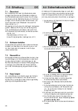 Preview for 28 page of Nilfisk-ALTO 03KOS Instruction Manual