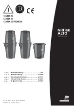 Nilfisk-ALTO 50 Premium Operating Instructions Manual предпросмотр