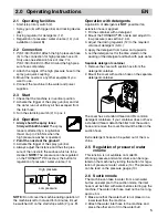 Предварительный просмотр 5 страницы Nilfisk-ALTO ALTO P 130.1 X-TRA Instruction Manual