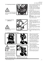 Предварительный просмотр 13 страницы Nilfisk-ALTO ATTIX 360-2M Operating Instructions Manual