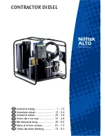 Nilfisk-ALTO CONTRACTOR DIESEL Instruction Manual preview