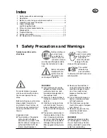 Preview for 3 page of Nilfisk-ALTO E 130.1 User Manual