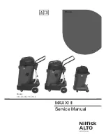 Nilfisk-ALTO MAXXI II Service Manual предпросмотр