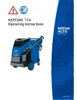 Preview for 1 page of Nilfisk-ALTO NEPTUNE 7 FA (Dutch) Operating Instructions Manual