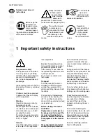 Preview for 4 page of Nilfisk-ALTO NEPTUNE DE Operating Instructions Manual