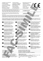 Preview for 2 page of Nilfisk-ALTO SCRUBTEC 234C 9087133020 User Manual