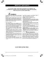 Preview for 6 page of Nilfisk-Euroclean UZ934 Instructions For Use Manual