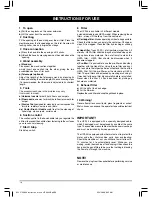 Preview for 10 page of Nilfisk-Euroclean UZ934 Instructions For Use Manual