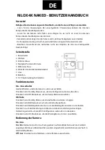 Preview for 27 page of Nilox 4K NAKED User Manual