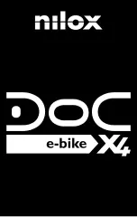 Nilox DOC E-BIKE X4 Manual preview