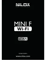 Nilox MINI F Wi-Fi User Manual preview