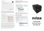 Preview for 1 page of Nilox NX-P382-USL Quick Manual