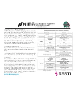 Preview for 2 page of Nima SAATI MINI User Manual