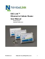 Preview for 1 page of NimbeLink E2C Link User Manual