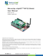 Preview for 1 page of NimbeLink Microchip chipKIT WF32 Shield User Manual