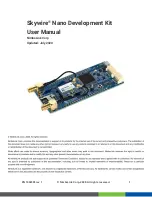 Preview for 1 page of NimbeLink Skywire NL-SWN-LTE-NRF9160 User Manual