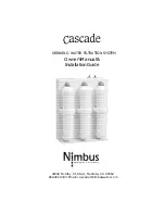 Preview for 1 page of Nimbus Water Systems Cascade NS-14 Owner'S Manual And Installation Manual