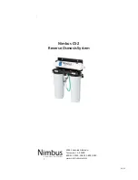 Nimbus Water Systems CS-2 User Manual preview