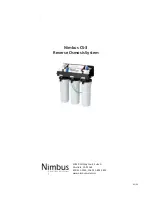 Nimbus Water Systems CS-3 Manual предпросмотр