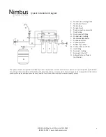 Предварительный просмотр 4 страницы Nimbus Water Systems CS-3 Manual