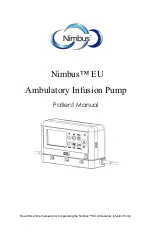 Предварительный просмотр 1 страницы Nimbus Water Systems EU Patient Manual