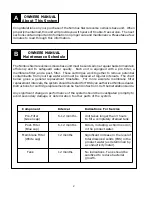 Preview for 2 page of Nimbus Water Systems Sierra Owner'S Manual & Installation Manual