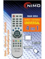 Предварительный просмотр 1 страницы NIMO MAN2004 User Manual