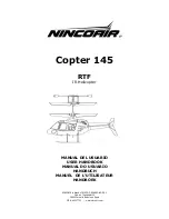 NINCOAIR Copter 145 User Handbook Manual предпросмотр