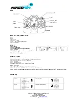 Предварительный просмотр 18 страницы NINCOAIR Copter 145 User Handbook Manual