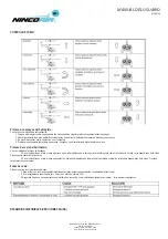 Предварительный просмотр 3 страницы NINCOAIR NH90021 180 ALU G Handbook