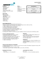 Предварительный просмотр 16 страницы NINCOAIR NH90021 180 ALU G Handbook