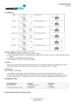 Предварительный просмотр 18 страницы NINCOAIR NH90021 180 ALU G Handbook