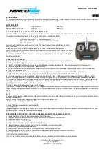 Предварительный просмотр 4 страницы NINCOAIR NH92001 RTF MINI Quick Start Manual