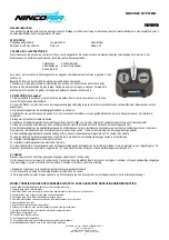 Предварительный просмотр 5 страницы NINCOAIR NH92001 RTF MINI Quick Start Manual