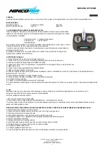 Предварительный просмотр 6 страницы NINCOAIR NH92001 RTF MINI Quick Start Manual