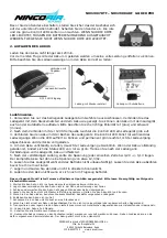 Предварительный просмотр 18 страницы NINCOAIR NH92007 RTF Manual