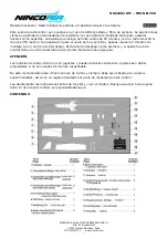 Предварительный просмотр 1 страницы NINCOAIR TWIN FLYER RTF NH92002 Manual