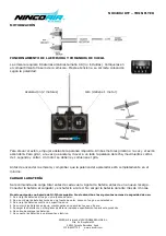 Предварительный просмотр 2 страницы NINCOAIR TWIN FLYER RTF NH92002 Manual