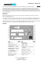 Предварительный просмотр 5 страницы NINCOAIR TWIN FLYER RTF NH92002 Manual